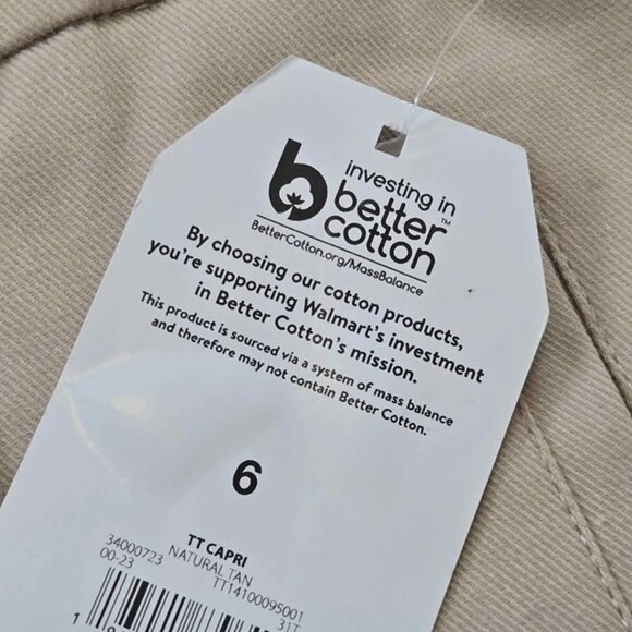 Capri Pants Women's Size 6 NEW #827 - Picture 4 of 6